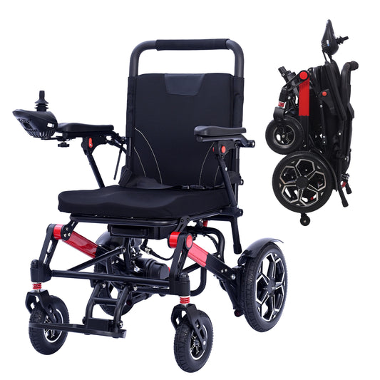 Nova-5 Elektrischer Faltrollstuhl | 21 kg Leichtgewicht, 500W Motor, bis 20 km Reichweite