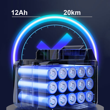 Nova-8 Elektrischer Rollstuhl | Faltbar, 20 km Reichweite, 150 kg Belastbarkeit