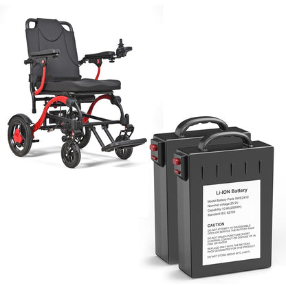 Nova-4 Elektrischer Rollstuhl – Doppelakku für längere Mobilität